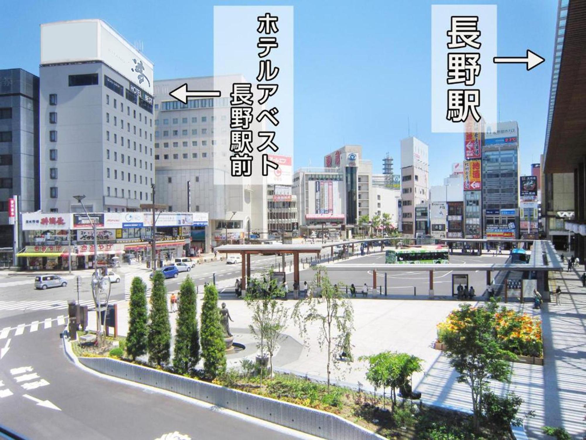 Hotel Abest Nagano Ekimae Buitenkant foto
